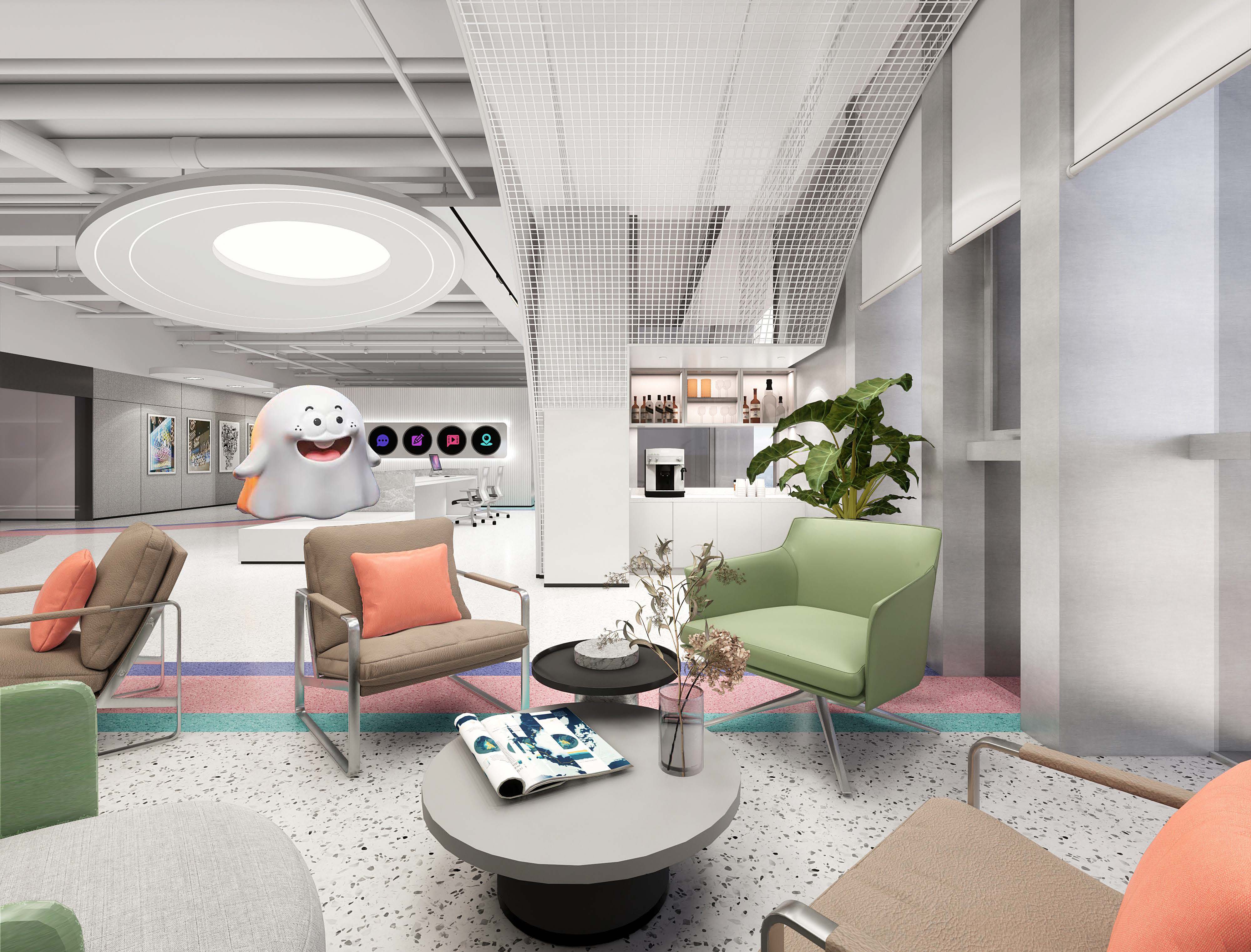 SOUL Modern Office Interior View 2