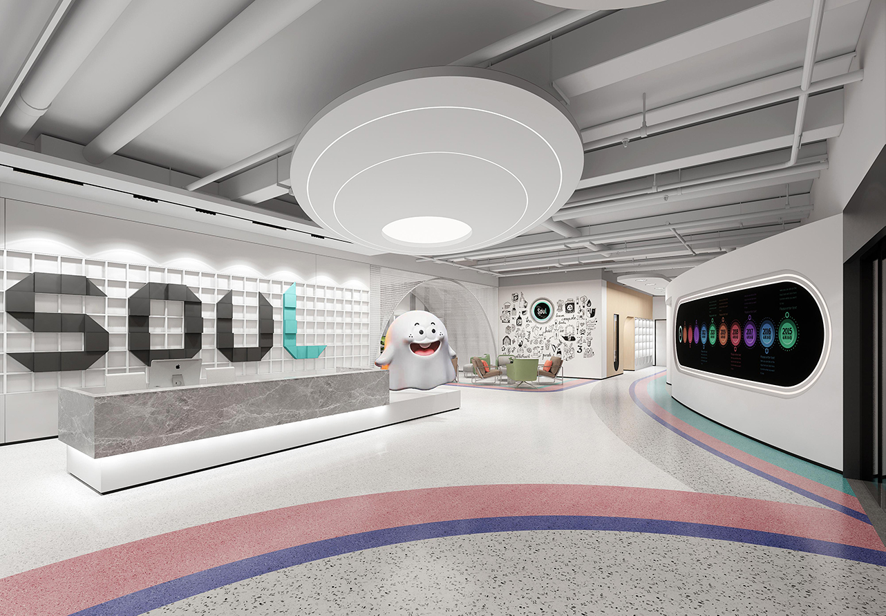 SOUL Modern Office Interior View 3