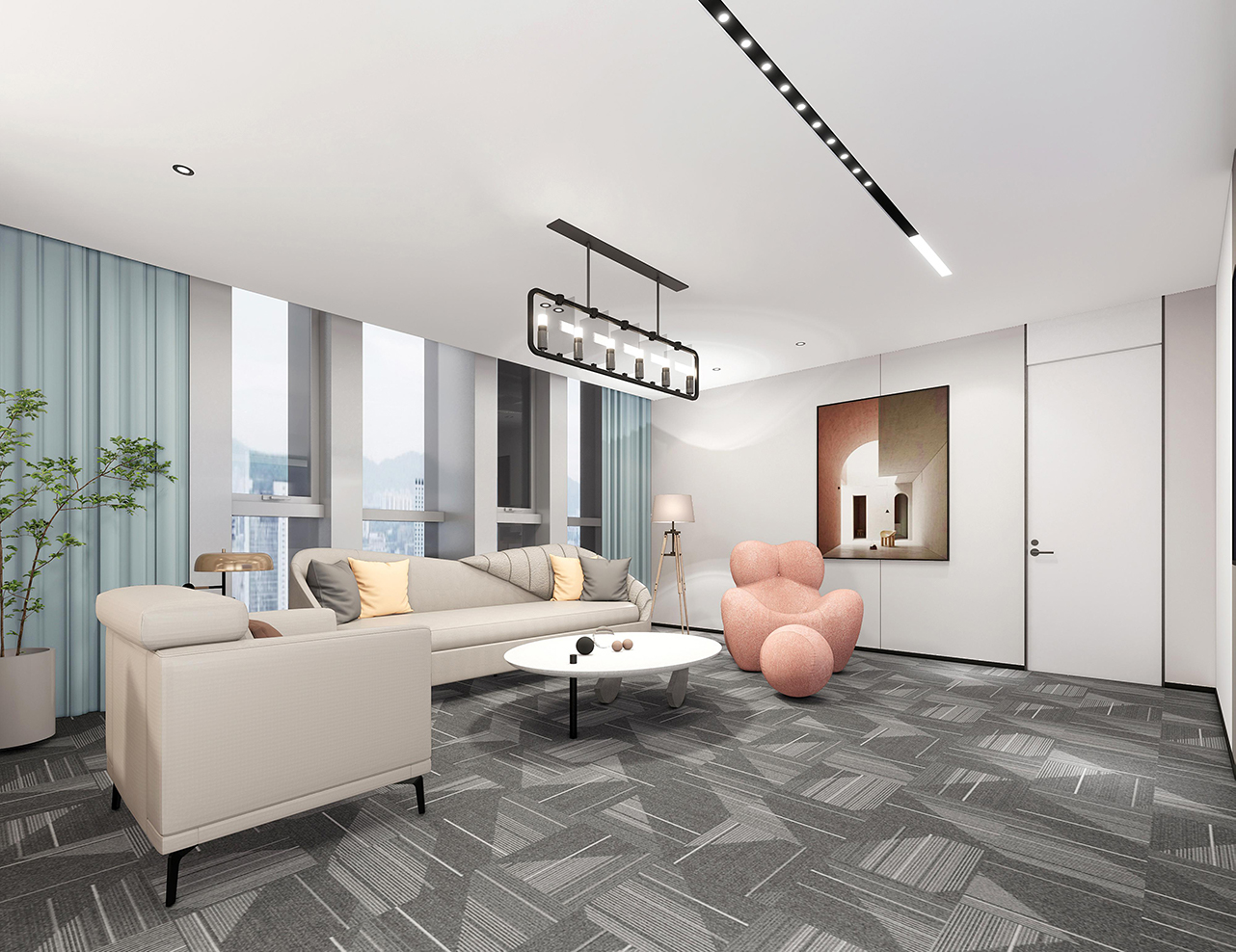 SOUL Modern Office Interior View 7